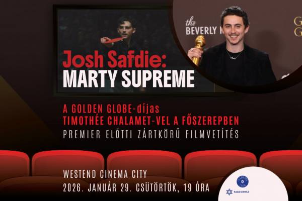 Marty Supreme – Timothée Chalamet és Röhrig Géza a mozivásznon – ingyenes regisztrációs link